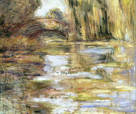 Waterlily Pond: The Bridge von Claude Monet