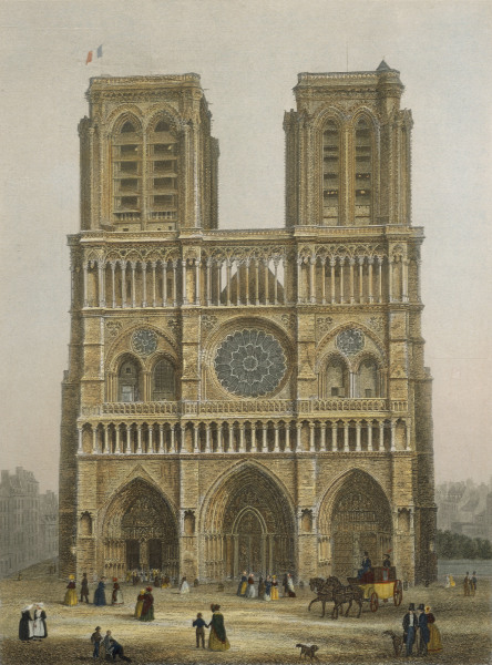 Paris, Notre Dame von Claude H Chamouin