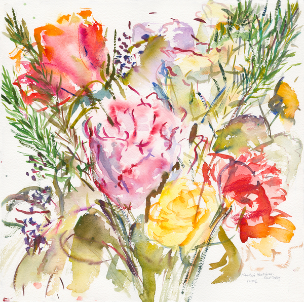 Rose Bouquet von Claudia Hutchins-Puechavy