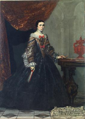 Porträt von Teresa Francisca Mudarra y Herrera