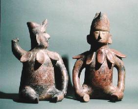 Two Statuettes from Colima, Mexico 300 BC - 5