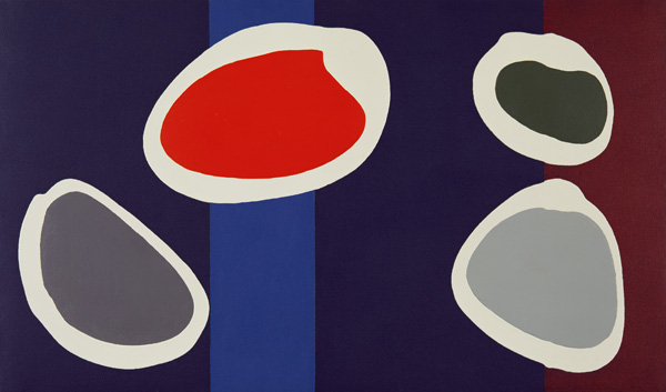 Go Discs, 1999 (acrylic on canvas) (pair with 146091)  von Colin  Booth