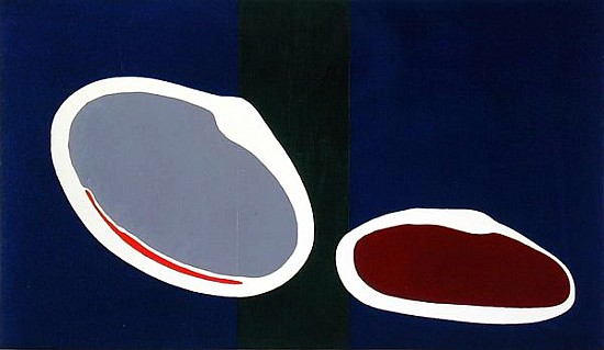 Go Discs II, 1999 (acrylic on canvas) (pair of 135005)  von Colin  Booth