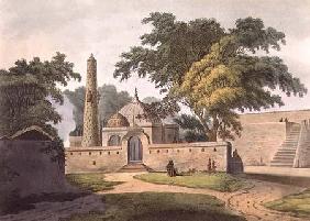 The Burial Place of a Peer Zada, Anopther, plate 6 from 'Twenty Four Views in Hindostan' 1803