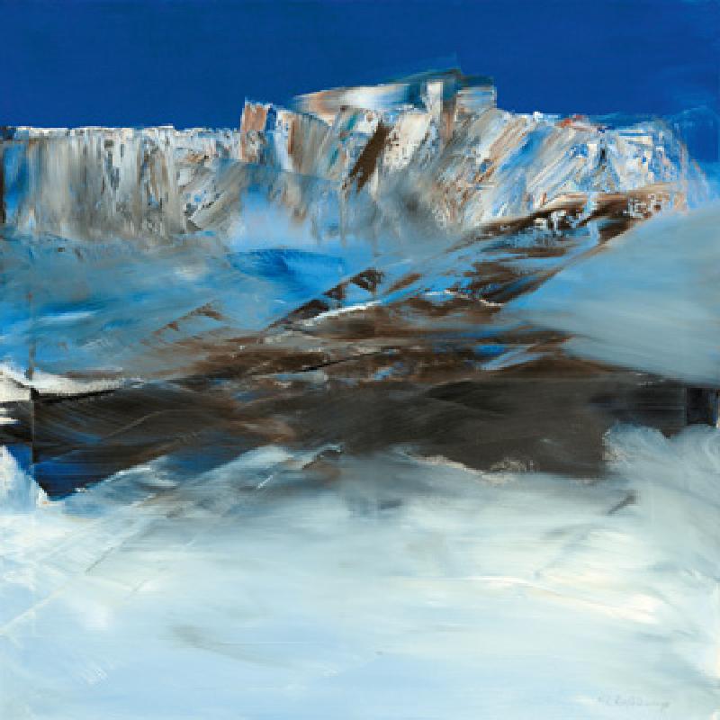 Eislandschaft I von Conny Rosskamp