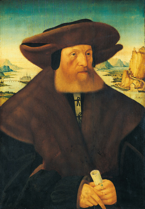 Bildnis des Hamman von Holzhausen (1467-1536) von Conrad Faber von Kreuznach