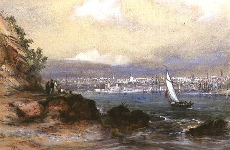 View of Sydney Harbour von Conrad Martens