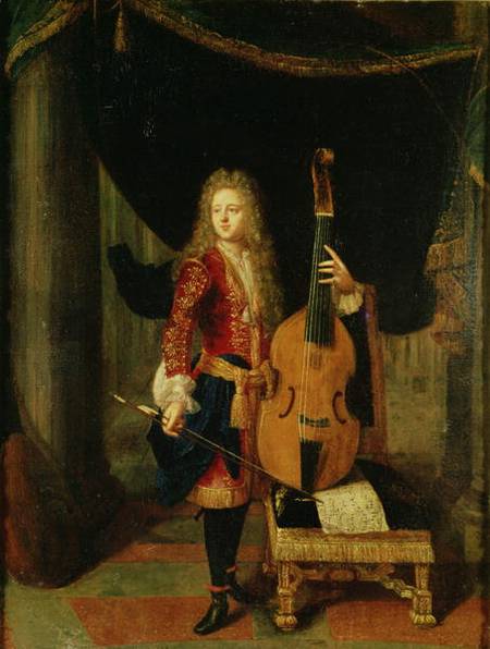 Portrait of Johann Schenck (1660-1712) von Constantin Netscher