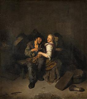 Junges Paar in einer Schenke 1661