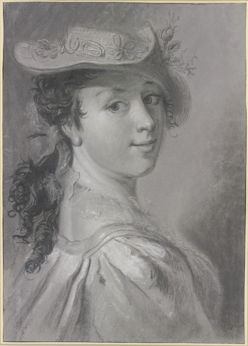 Eine junge Dame als Personifikation des Frühlings von Cornelis Troost