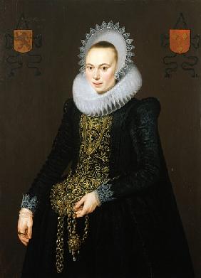 Portrait of Justina van Teylingen 1616