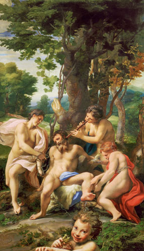 Allegory of the Vices von Correggio (eigentl. Antonio Allegri)