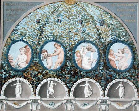Design for a Ceiling Fresco von Correggio (eigentl. Antonio Allegri)