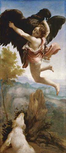 Die Entführung des Ganymed. um 1530