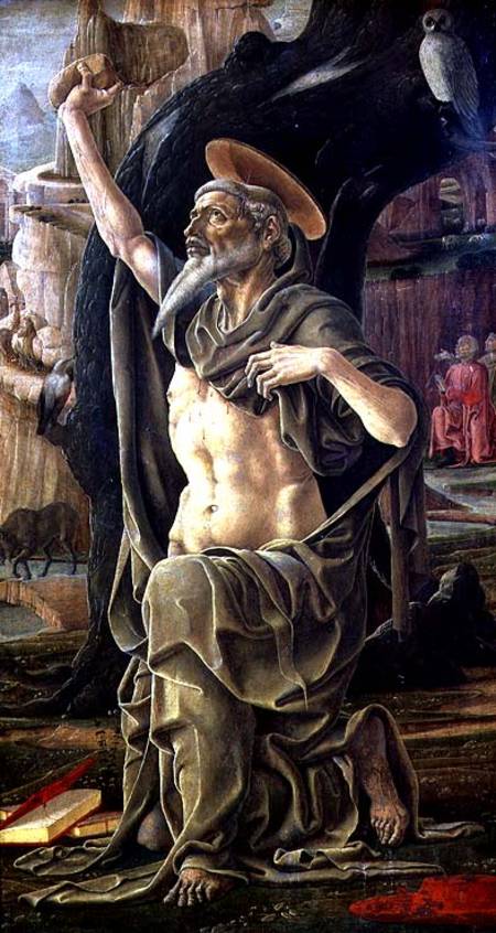 Saint Jerome von Cosimo Tura