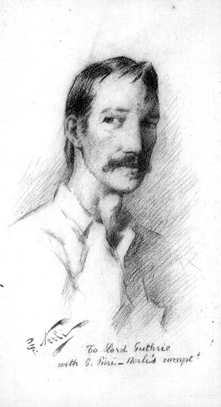 Robert Louis Stevenson von Count Girolamo Pieri Nerli