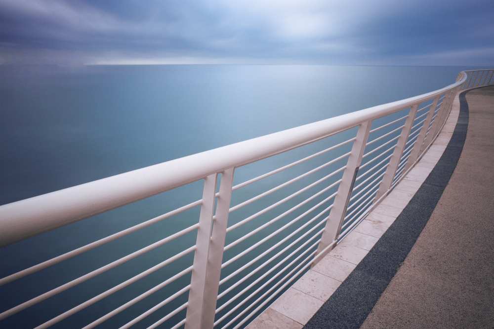 Handrail Above Sea von Damiano Serra