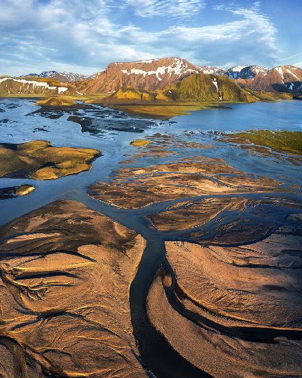 Die Schönheit des isländischen Hochlandes