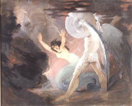 A Mythological Scene von Daniel Maclise
