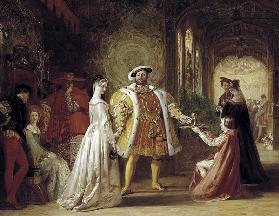 Erstes Treffen von Anne Boleyn und Heinrich VIII. 1835