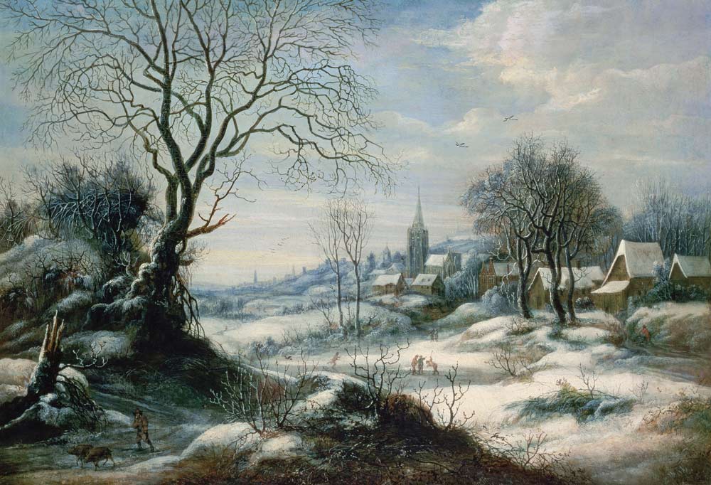 Winter landscape von Daniel van Heil