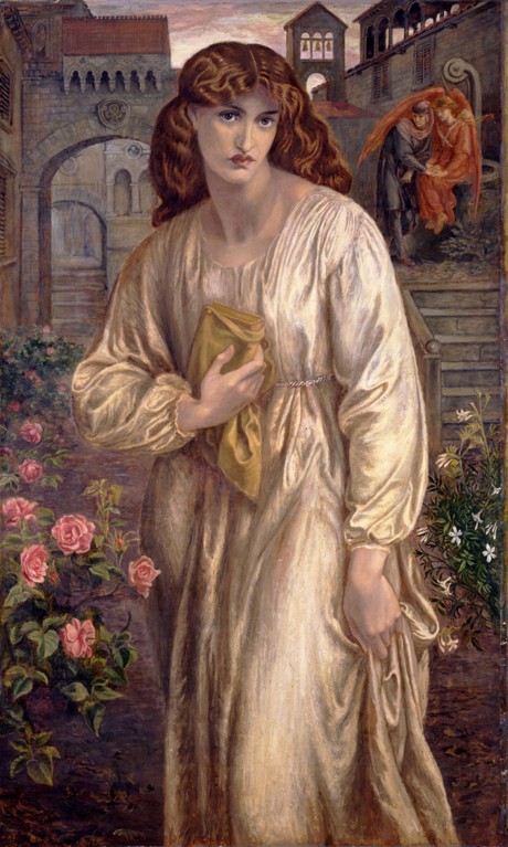 Beatrice Gruss von Dante Gabriel Rossetti