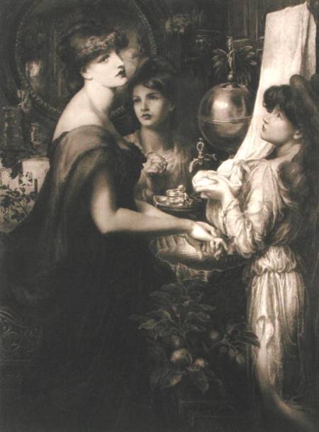 La Bella Mano von Dante Gabriel Rossetti
