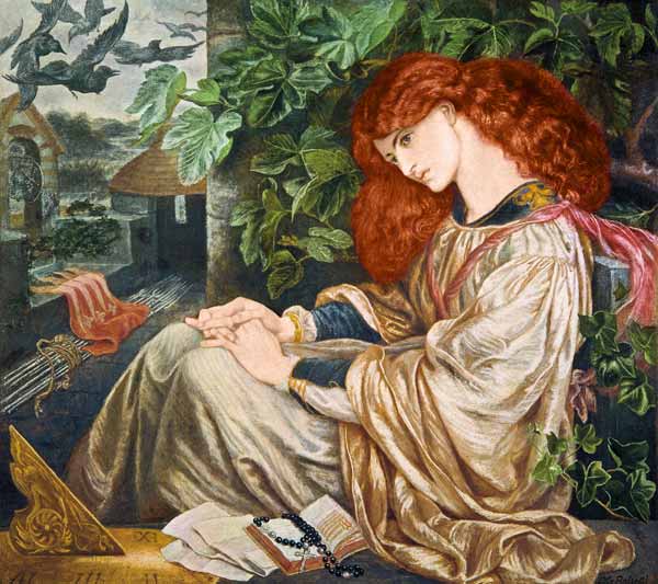 La Pia de Tolomei von Dante Gabriel Rossetti