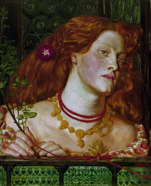 Rosamund Clifford / painting by Rossetti von Dante Gabriel Rossetti