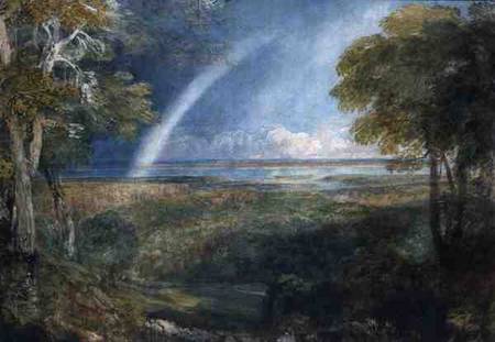 A Rainbow over the Severn von David Cox