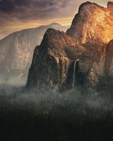Bridalveil Herbst,Yosemite