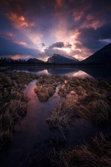 Vermilion Lakes,Kanada
