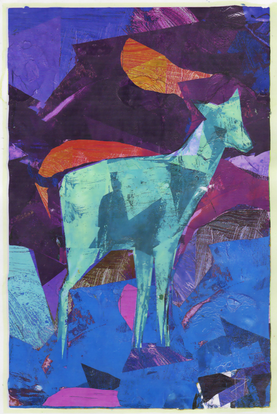 Blue Deer von David McConochie