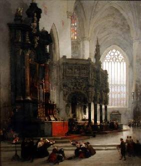 The Shrine of St. Gomar at Lierre, Belgium 1849