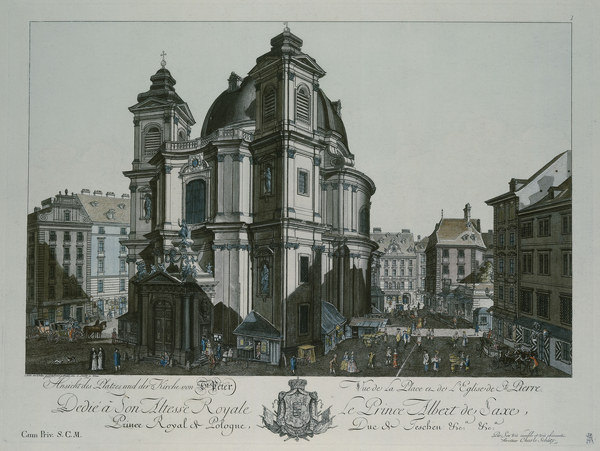 Wien, St. Peter von David Roberts