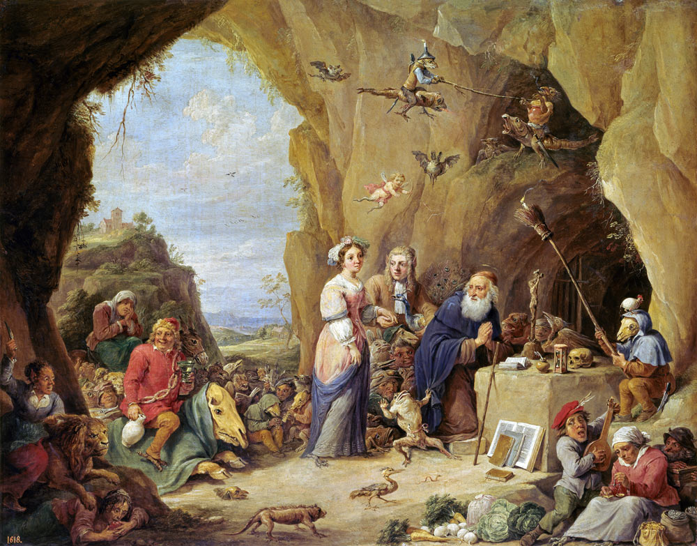 Die Versuchung des heiligen Antonius von David Teniers