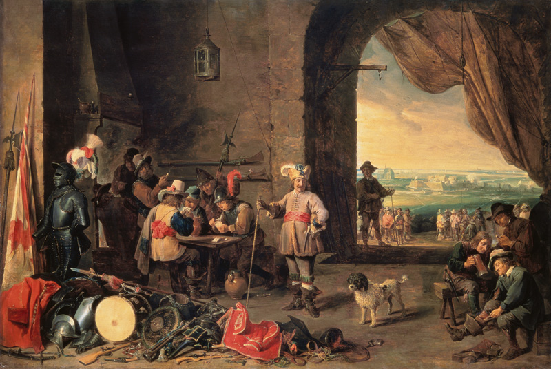 Die Wache von David Teniers
