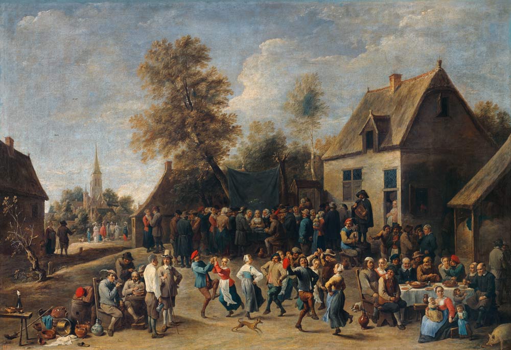 Teniers the Younger / Peasant Festival von David Teniers