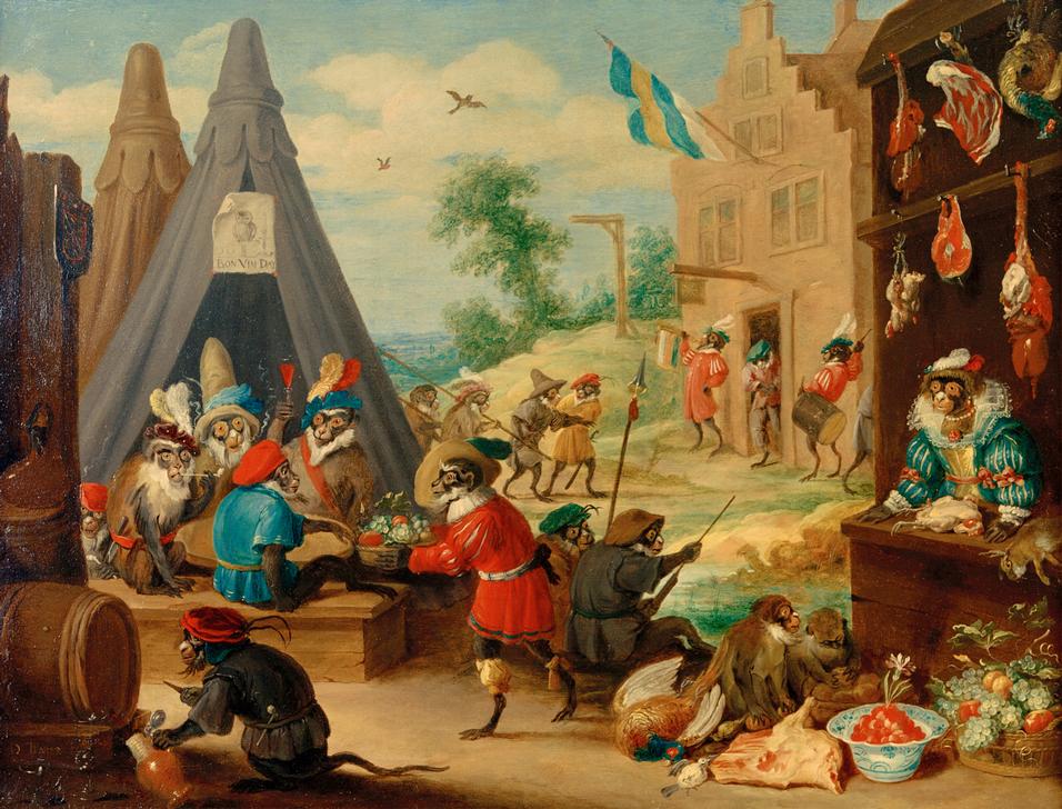 Affenfest von David Teniers