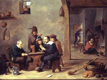 The Card Players von David Teniers