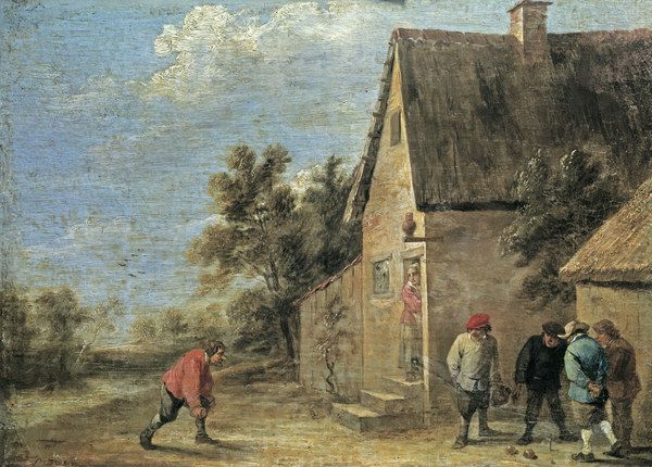 David Teniers d.J., Kugelspieler von David Teniers