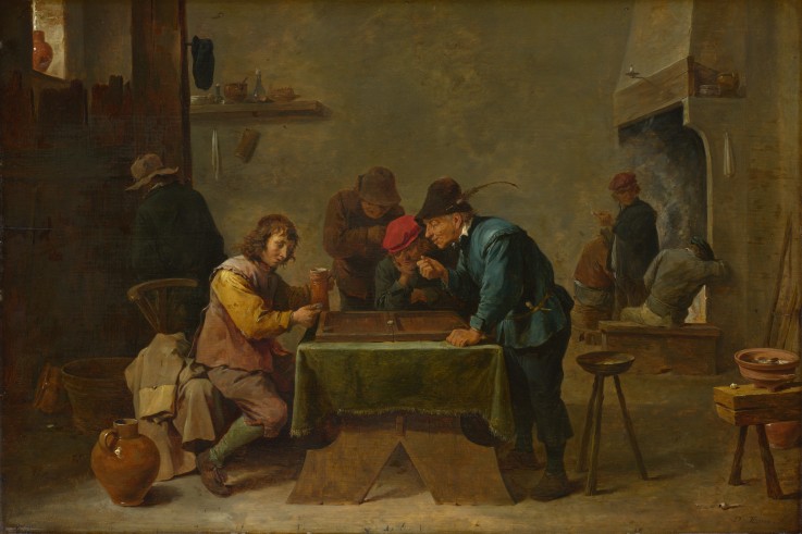 Die Trictracspieler von David Teniers