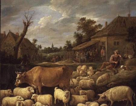 The Good Shepherd von David Teniers