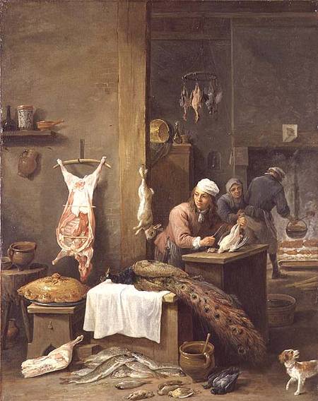 In the Kitchen von David Teniers