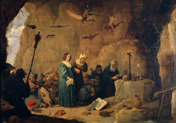 Teniers, Temptation of Saint Anthony von David Teniers