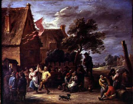 A Village Merrymaking von David Teniers