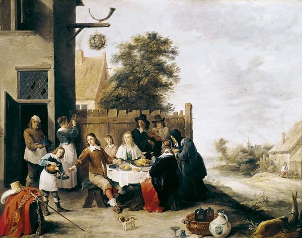 The Feast of the Prodigal Son von David Teniers