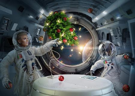 Weihnachten im Weltraum