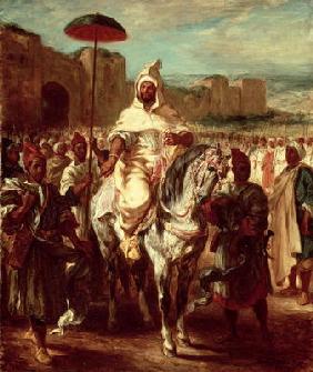 Abd Ar-Rahman (d.788) Sultan of Morocco (oil on canvas) 1789