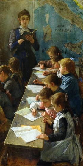 The Dictation Lesson 1891